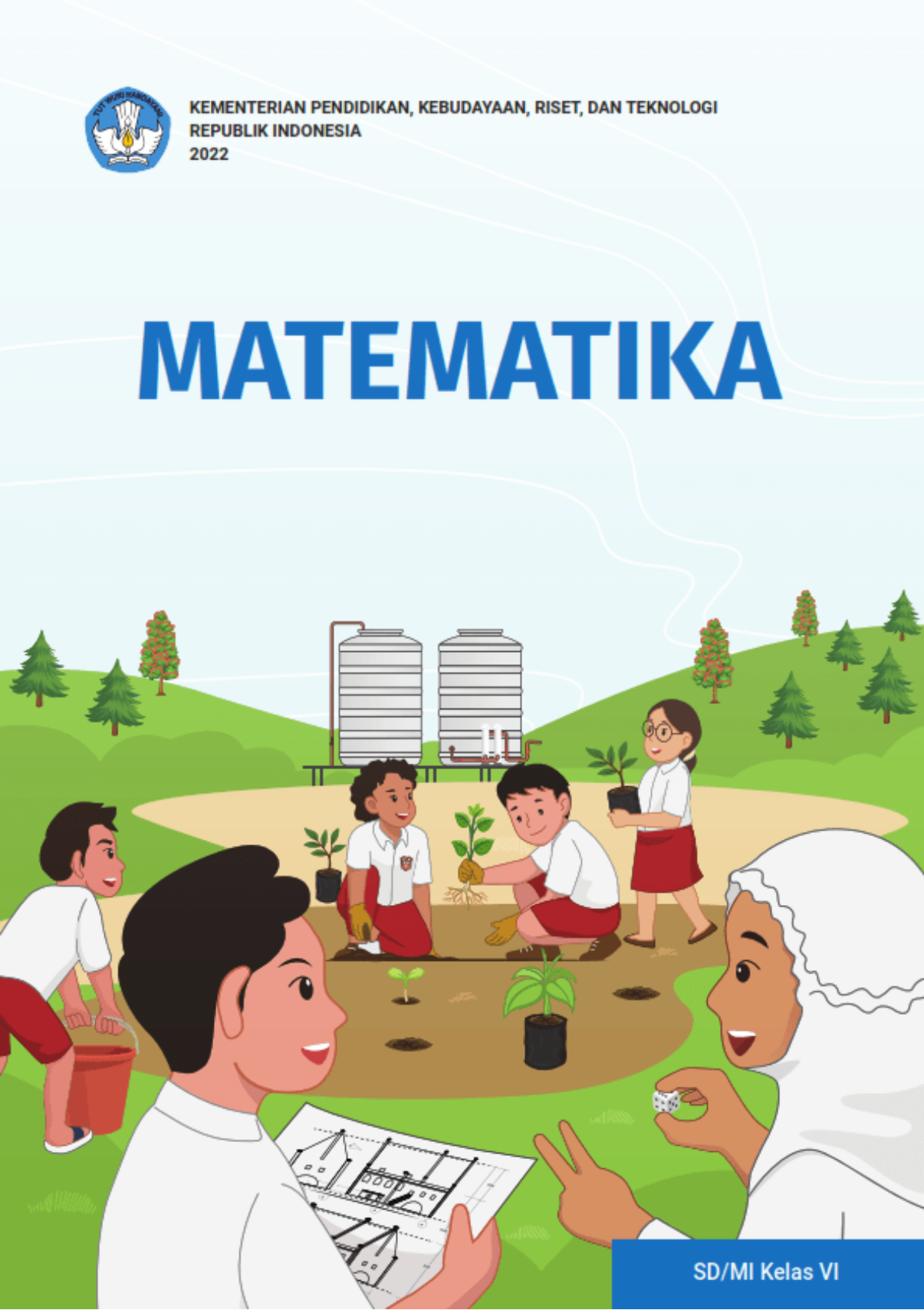 Sampul Buku Matematika Kelas 6